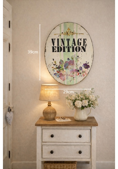 Duvar Dekorasyon Ahşap Pano Vintage Tasarım - 666103720 1 X 50