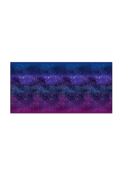 Galaxy Wall Backdrop, 4' X 30' - Partiler İçin Zemin, Gece Gökyüzü Fotoğraf Zemini, Duvar Kaplaması Kolay, Fotoğr