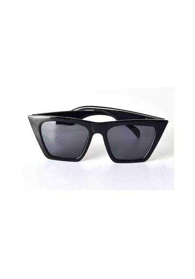 Mat Siyah Çerçeveli Unisex Güneş Gözlüğü - Moda Gözlük Diğer