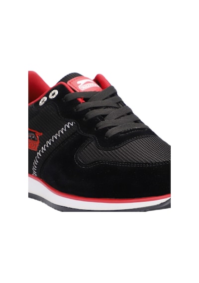 Slazenger ORGANIZE I Erkek  Siyah / Kırmızı Günlük Spor Ayakkabısı