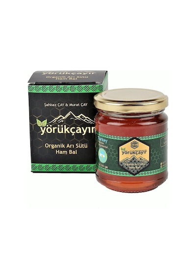 Yörükçayır Organik Arı Sütü Ham Bal 240 Gr 240 G