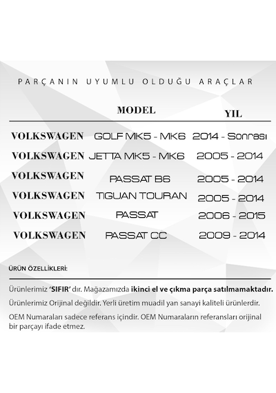 Volkswagen Touareg Gtı R32 İçin Cam Açma Düğme Kapağı