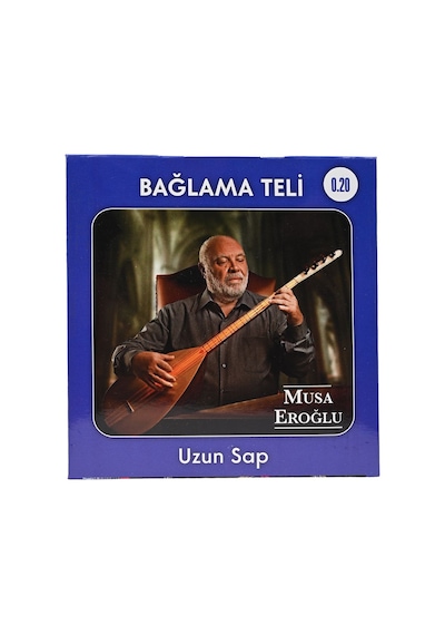 Pyramid Musa Eroğlu Bağlama Teli 0.20 Uzun Sap