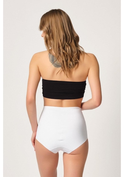 Beyaz Mı Emay 2819 Slip Double Karın Toparlayıcı Lazer Korse Beyaz