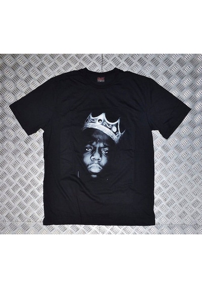 Stoned&Fame Bıggıe Baskılı T-shirt SIYAH Siyah