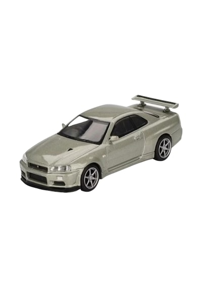 Mini Gt 1/64 Nissan Skyline Gt-r R34 V-spec Iı Nür Millenium Jade - Blister Paket