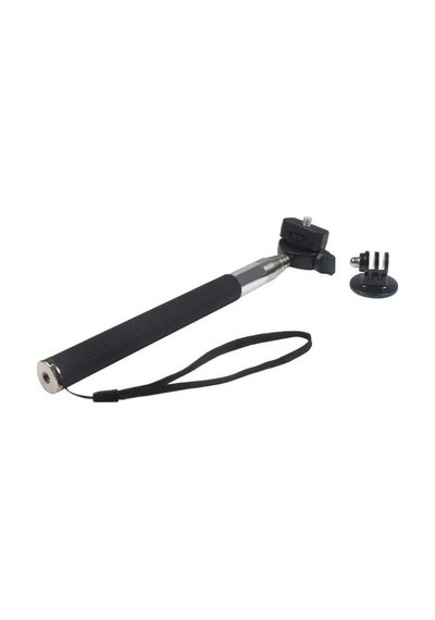 Gopro Uyumlu Monopod Ve Bağlantı Adaptörü Siyah