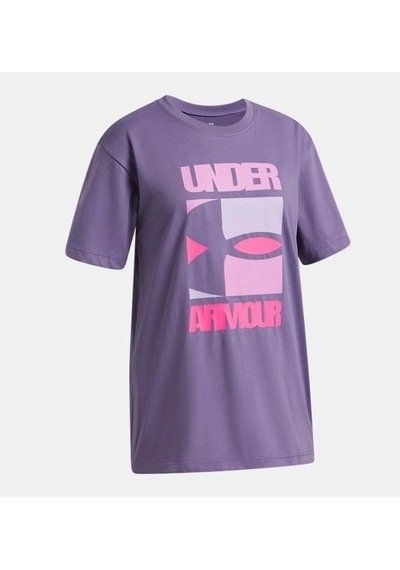 Under Armour Ua G Block Logo Os Ss Çocuk Tişört 6009720 520