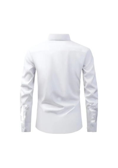 Erkek Slim Fitt Uzun Kol Gömlek 2290 Bgl-st04378 Beyaz