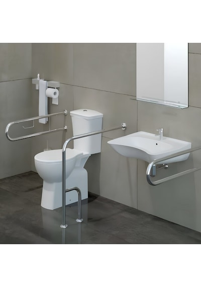 Turavit ENG1603 Engelli Kanallı Klozet Nkp Yavaş Kapak