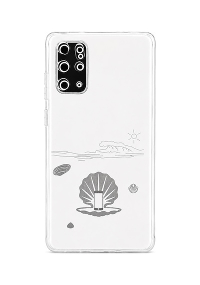 Logis Samsung Galaxy S20 Plus Uyumlu Şeffaf Silikon Kılıf Darbe Emici Kamera Korumalı İnce Esnek Premium Tpu Telefon Kıl