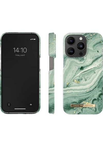 Fashion Case Apple Uyumlu iPhone 14 Pro Yeşil