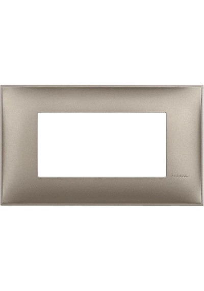 Bticino Classia Serisi 4 Modül Titanium Metal-çerçeve R4804tm