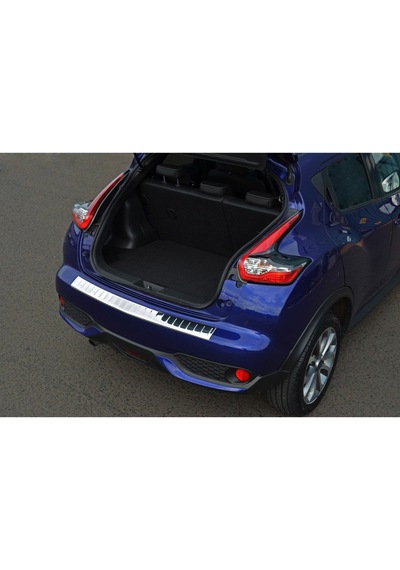 S-Dizayn Nissan Juke Krom Arka Tampon Eşiği 2014 Üzeri
