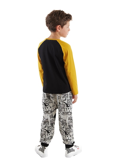 Denokids Mshb&g Rawr Erkek Çocuk T-shirt Pantolon Takım Çok Renkli