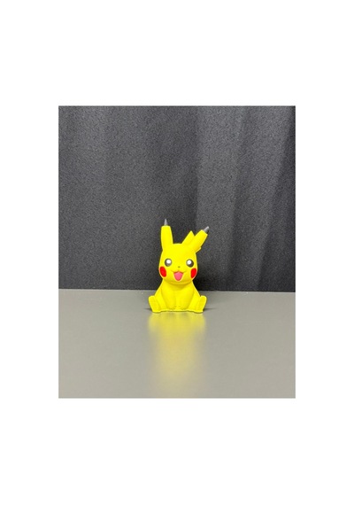 Pikaçu El İşciliği İle Boyanmış Pikachu 10cm Yüksekliği Olan Şık Dekoratif Ürün