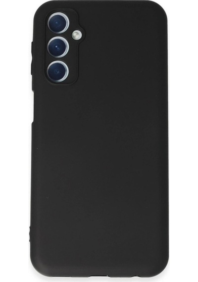 Samsung Galaxy M34 5g Kılıf First Silikon - Siyah