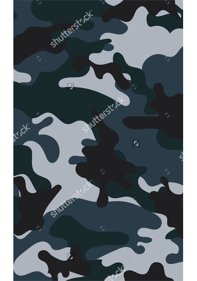 Buffalo Bandana Camuflage Siyah