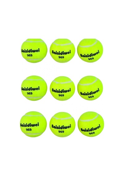 9 Lu Tenis Topu Seti Dengeli Zıplama Ve Dayanıklı Yapı
