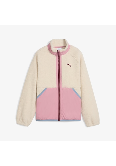 Puma Essential Animal Çocuk Krem Ceket 688405 Krem