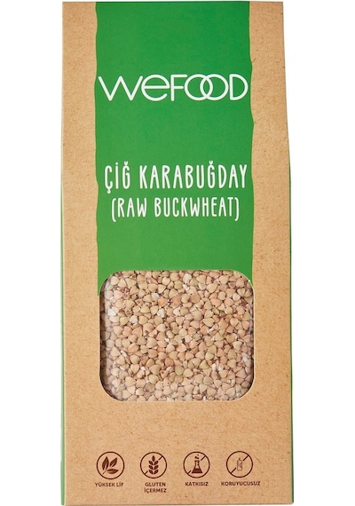 Wefood Glütensiz Çiğ Karabuğday Tanesi 400 gr (Greçka)