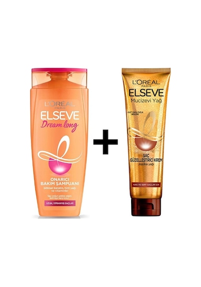 Loreal Paris Elseve Onarıcı Bakım Şampuanı 390 ml + Mucizevi Saç
