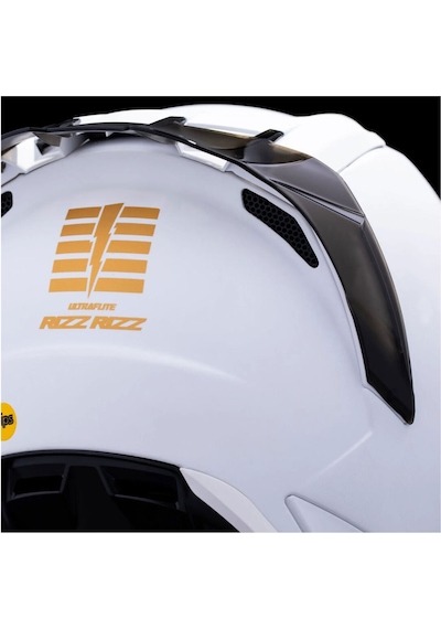 Icon Ultraflite Rizz Rizz 3 Mıps Kask Beyaz