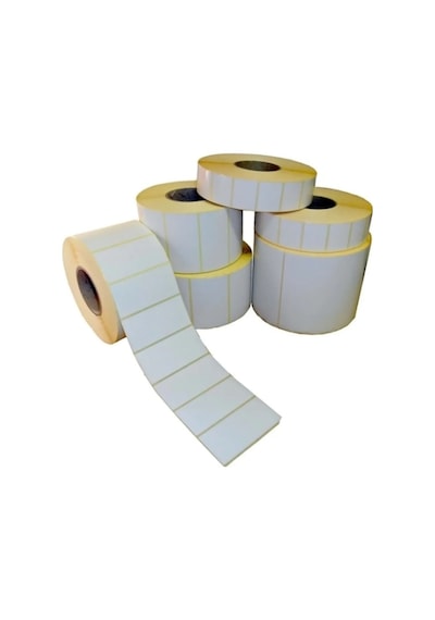 Kraf Eko Termal Barkod Rulo Etiket 40lık Kuka 50x30mm 1000 Li