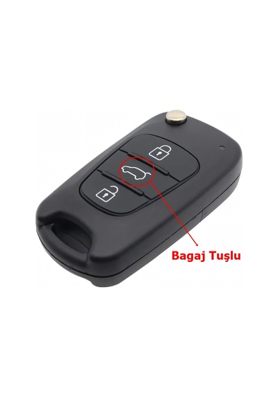 Hyundai Accent İ20 İ30 İx35 Uyumlu Anahtar - Kumanda Kabı Anahtarlık