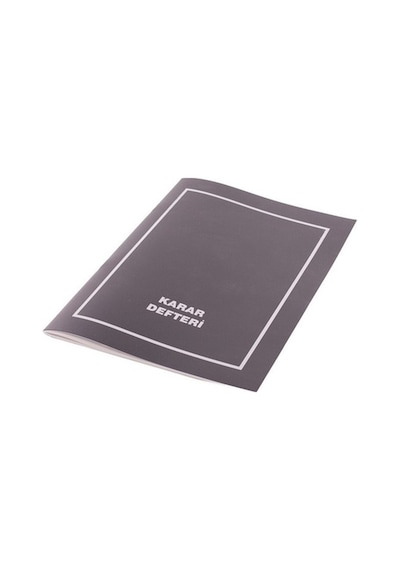 Gülpaş Karar Defteri 40 Yaprak 21x30 Plastik Kapak - 2 Adet