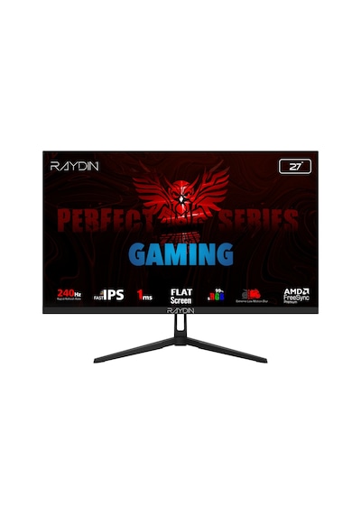 Raydın Ec27dfı-240hz, 27&quot , 1ms, 240hz, Full Hd, Hdmı, Dp, Ips Led, Flat, Frameless, Freesync Gaming Monitör