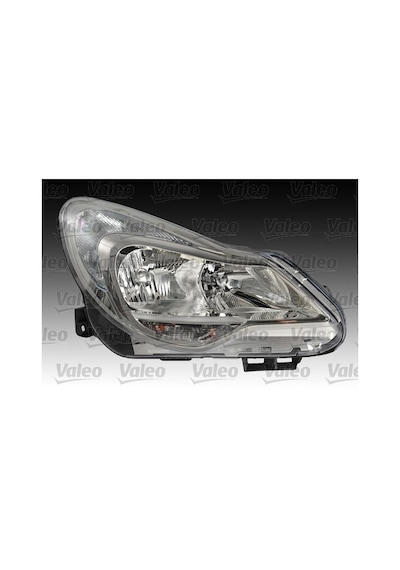 Valeo 044585 Far Sol Motorlu Ampullu Krom Corsa D 09 14