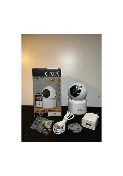 360 Derece Dönebilen Akıllı Wi-fi Kamera Full Hd-1080p Ct-4050