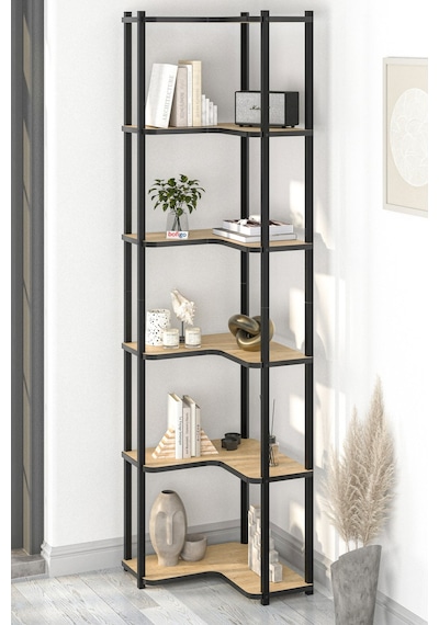 6 Raflı Kitaplık Dekoratif Kitaplık Metal Kitaplık Ofis Kitaplığı Aksesuar Rafı Sardes Safir Meşe Safirmeşe 6 Raflı Kitaplık Dekoratif Kitaplık Metal Kitaplık Ofis Kitaplığı Aksesuar Rafı Sardes Safir Meşe Safirmeşe