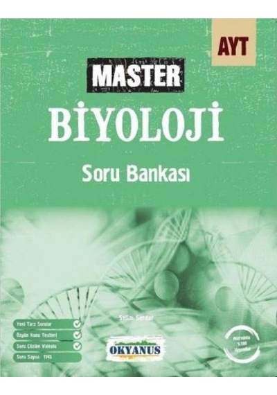 AYT Master Biyoloji Soru Bankası -  Okyanus Eğitim