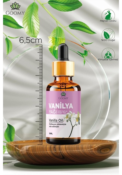 Goomy Vanilya Yağı %100 Doğal Bitkisel Uçucu Yağ Vanilla Oil 10ml 10 ML