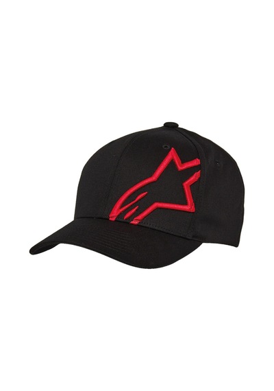 Alpinestars Corp Shift 2 Curved Brim Şapka Siyah Kırmızı