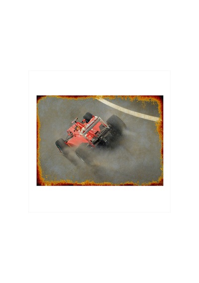 Bedeko Formula 1 Art Mdf Poster 35 Cm X 50 Cm