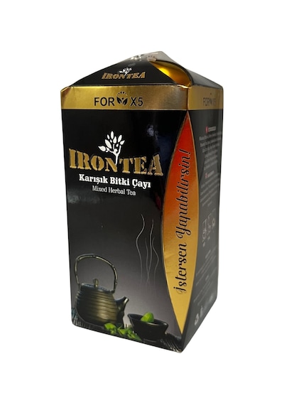 For X5 Iron Tea Karışık Bitki Çayı 250 ML