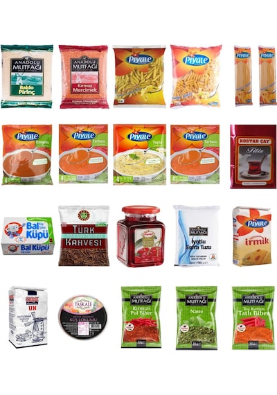 Blueden Gıda Paketi 21 Parça 5 Nolu Paket