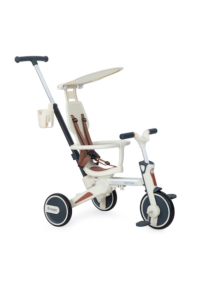 Huugy 6in1 Bej Funtrike 3 Tekerlekli Bebek Bisikleti