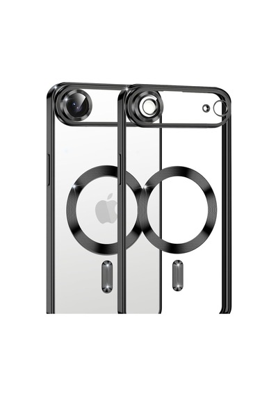 Apple Uyumlu iPhone 17 Air Uyumlu Kross Magneticsafe Kapak - Siyah