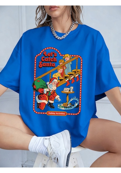 Noıssey Urban Pop Graphic Kadın Tişört Koleksiyonukod 5603 Saks