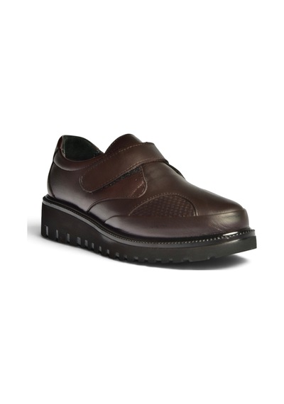 Fox Shoes Z555251003 Kahverengi Hakiki Deri Günlük Kadın Ayakkabı