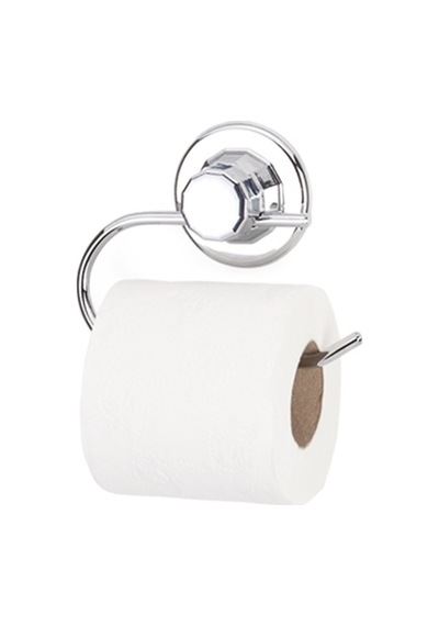Banyo Tuvalet Kağıdı Askısı Krom Duvara Monte Vidalı Z18109 Gri