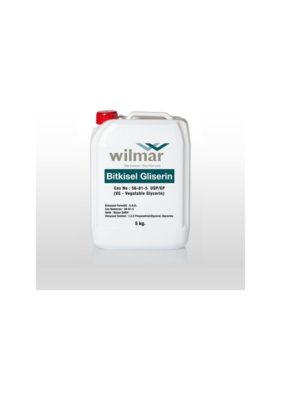 Wilmar Bitkisel Gliserin VG 5 KG