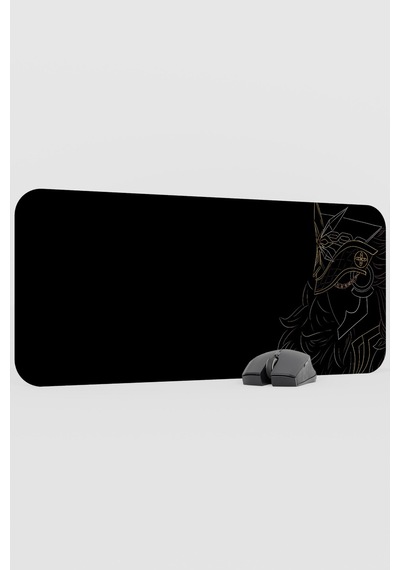 Capitano Genshin Impact Anime Oyuncu V1 - 70x30 Xl Gaming Mouse Pad Fare Altlığı