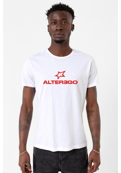 Lisa Alter Ego Beyaz Erkek Bisikletyaka Tshirt Çok Renkli