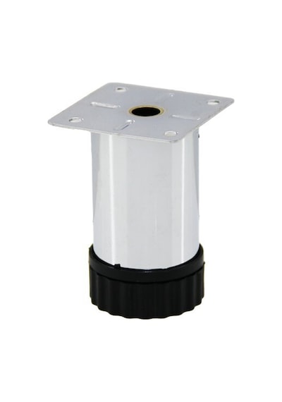 İbico 90-12136-e-01 Ayarlanabilir Metal Tablalı Koltuk Baza Ayağı 8cm X 42mm- 10'li Paket