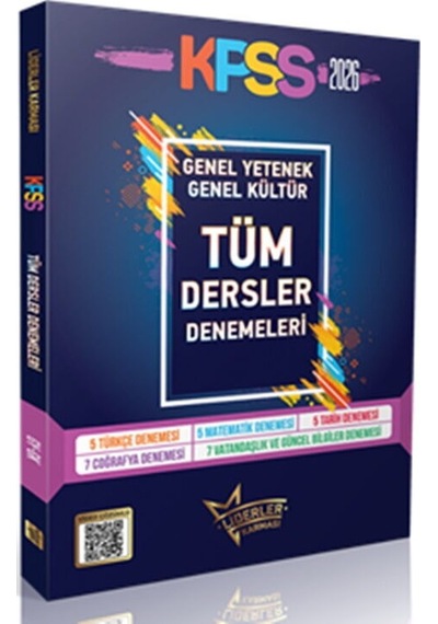 Liderler Karması 2026 Kpss Tüm Dersler Denemeleri